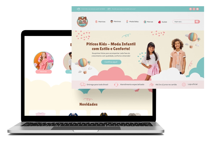 Loja Virtual — Tâm Web Designer