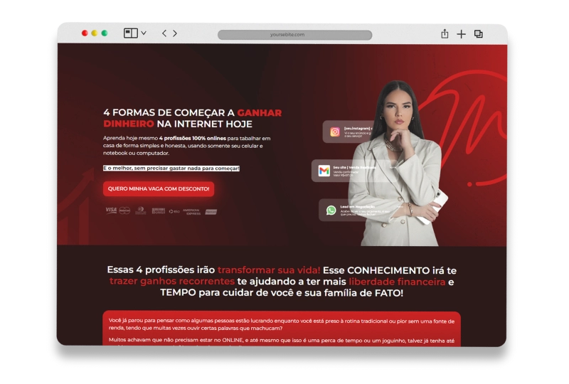Landing Page — Tâm Web Designer